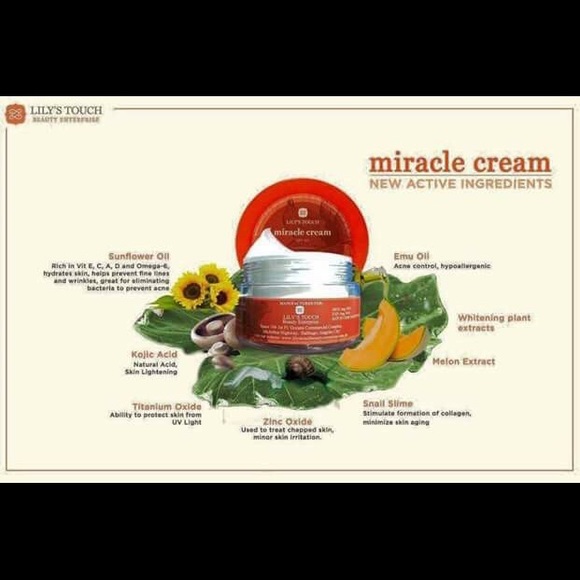 Lily Touch Miracle Cream Anti-Acne Aging Benefits - Picture 5 of 8